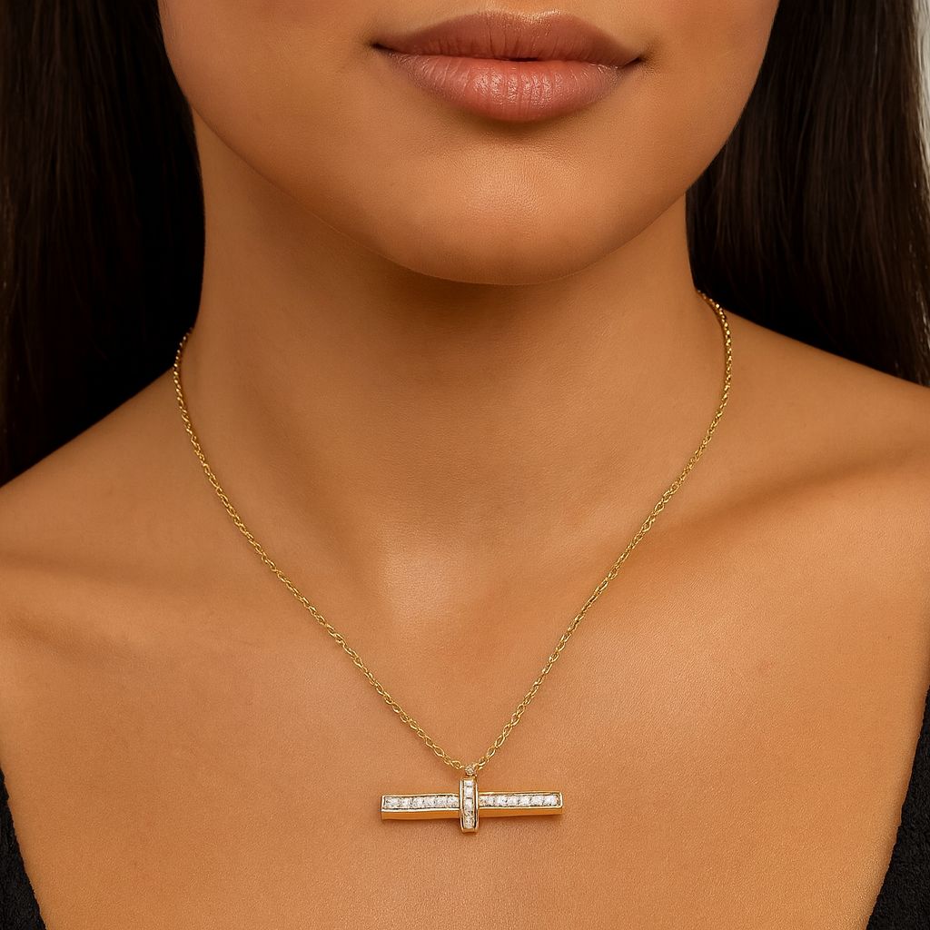 La DiaMantés | The Luminous Horizon Diamond Pendant